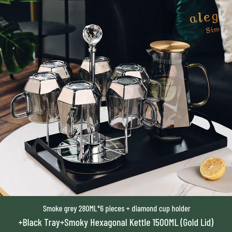 Premium Glass Drinkware Set