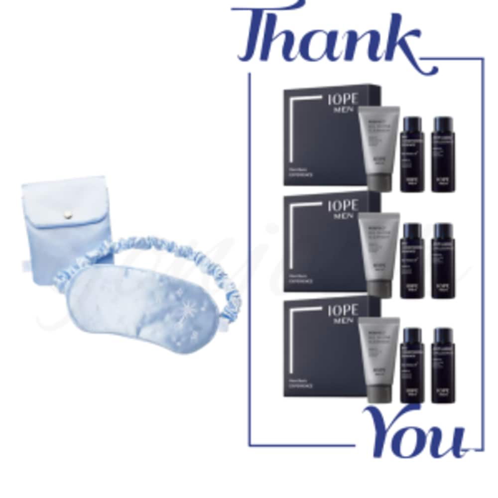 

Dream Cape Sleep Mask / IOPE Men Bio 3 Type Travel 3 Kit Set