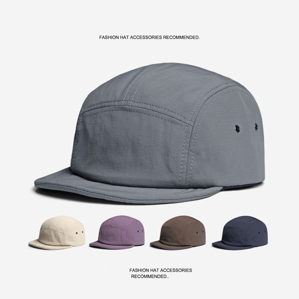 Quick-drying Five-panel Hats Breathable Sunscreen Retro Cap Baseball Caps  Outdoor Sports