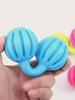 1pc Dog Rubber Dumble Toy with Bell is Fun, Interactive, Amazing, Provide a Sense, Healthy Exercise,Training, Stimulation, Chew