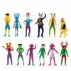 Anime PVC Figurine Set, 12/24-piece Game Character Collectible Toys, Ideal Gift for Fans