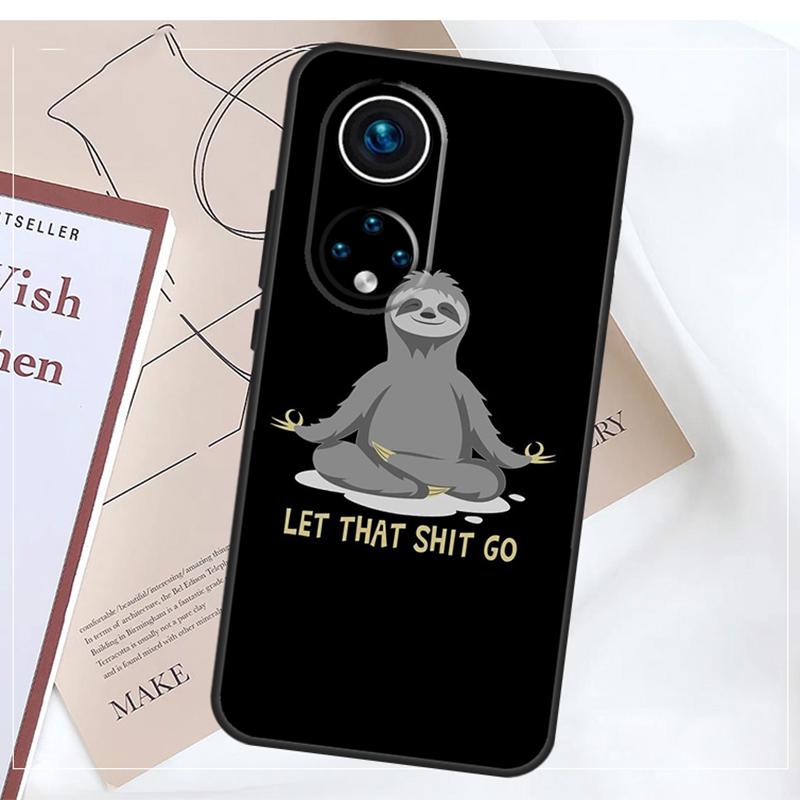 Sloth Animal Cute Case For Honor Magic 5 6 7 8 Pro X9a X9b X9c X9d X8b X8c Win RT 50 70 90 200 400 Lite Cover