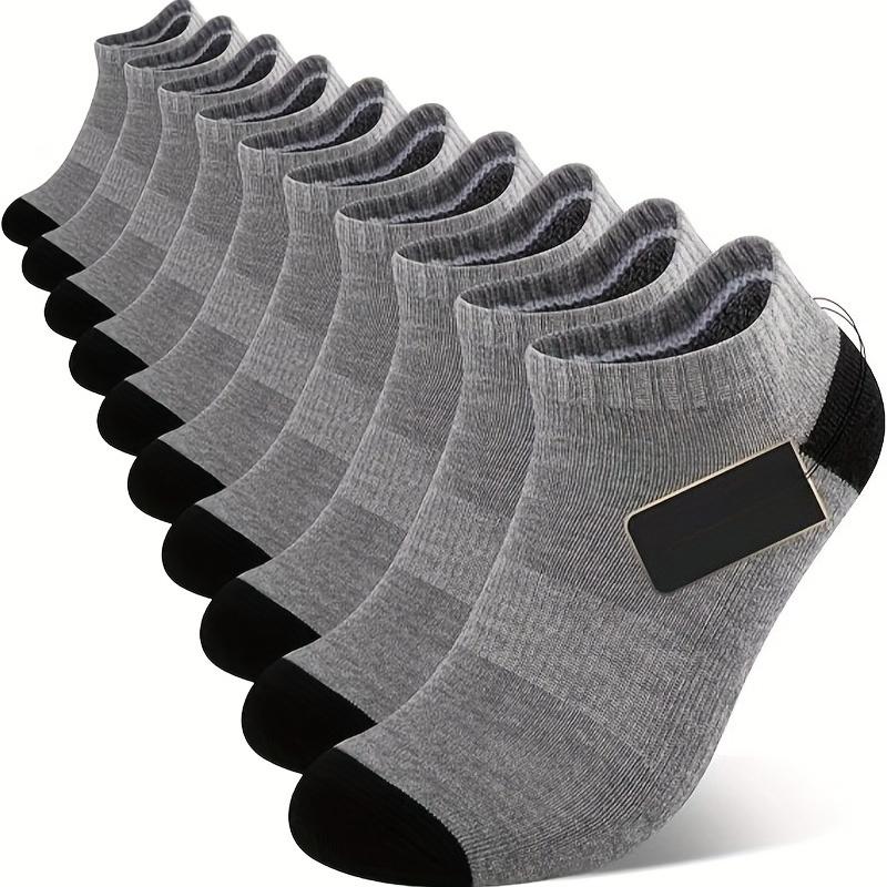 5/10 Pairs Athletic Socks Men's Socks Running Socks Ankle Socks for Spring and Summer