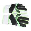 Soccer Goalkeeper Gloves Thickened Latex Goalkeeper Training Gloves Fluorescent Green Gloves for Adult Number 9