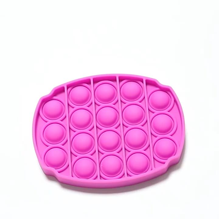 Rainbow Fidget Reliver Stress Toys Push Bubble Antistress Toys Adult Children Simple Dimple Toy To Relieve Autism Kids Game Gift