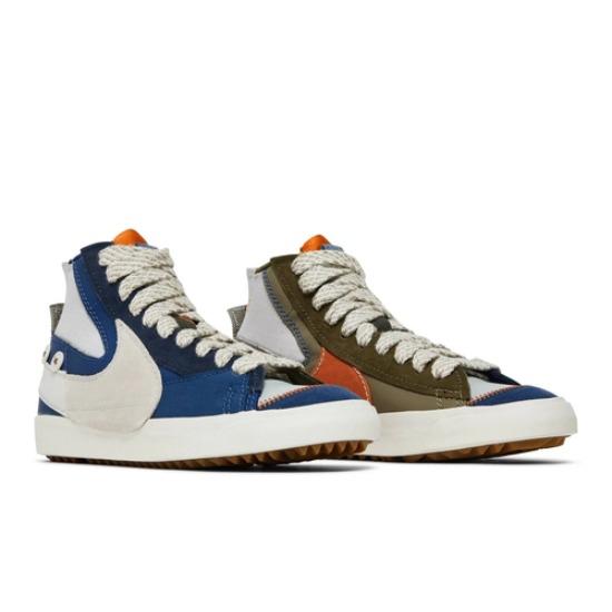

Nike Blazer Mid 77 Jumbo Voodoo - Серый Туман Фантом DQ5080-001 EU 41