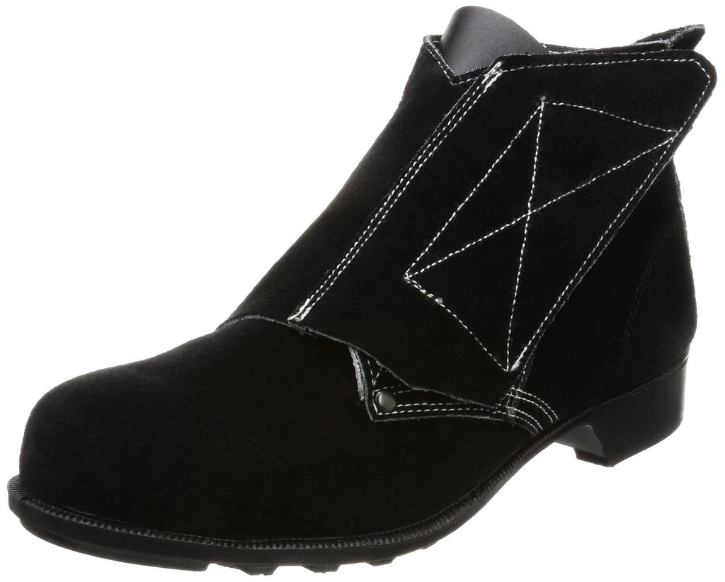 Donkel Velour Safety Suitable for Blast and Other JIS T8101 Certified Leather Size T-2 Men's Heat-Resistant Boots, Welding, Furnaces, Lathes, Work,