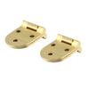 2pcs Round Edge Drop Leaf Hinge 80x30mm Flap Hinge Solid Hinge  Folding Table