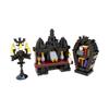 Gobricks Moc Vampire Furniture Full PACK Buliding Blocks Halloween Medieval DnD Scenery Props Toys Bricks Set Ornaments Gifts