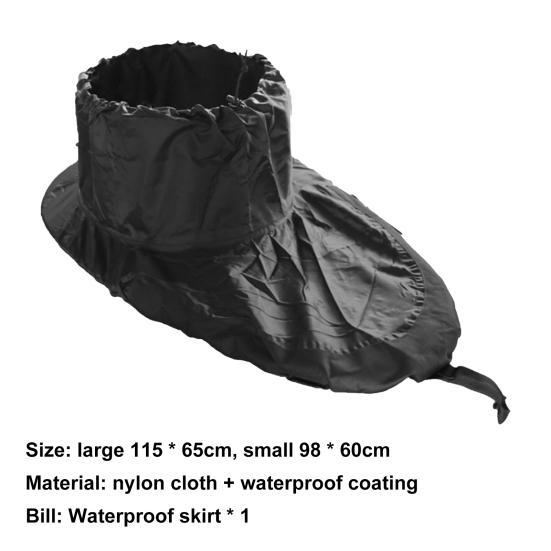 Professional Kayak Skirt Good Sealing Avoid Water Infiltration Easy To Use Canoe Spray