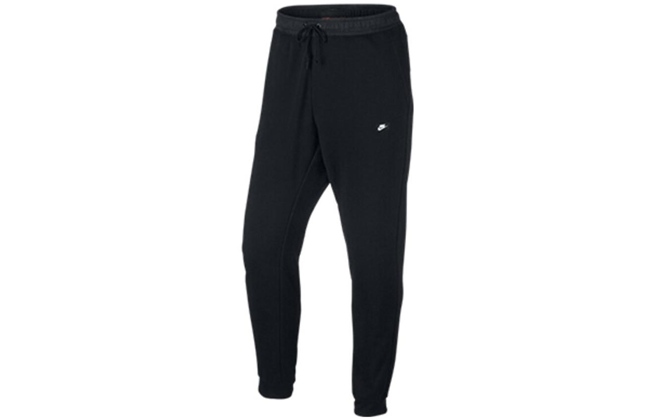 

Nike Knitted Sweatpants Men s Black Moderate Cuffed Pants 805155-010 XXXL