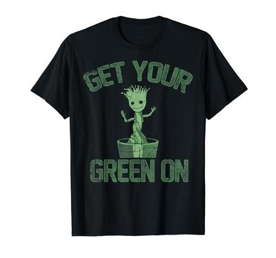 Marvel Guardians of the Galaxy St. Patrick's Day Groot T-Shirt