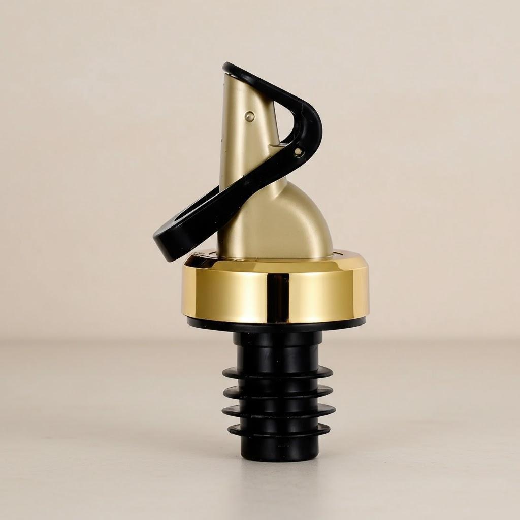 

Flip Top Olive Oil Bottle Sprayer Dispenser Liquor Wine Pourer Kitchen Bar Tool Essentials for Cooking золотий