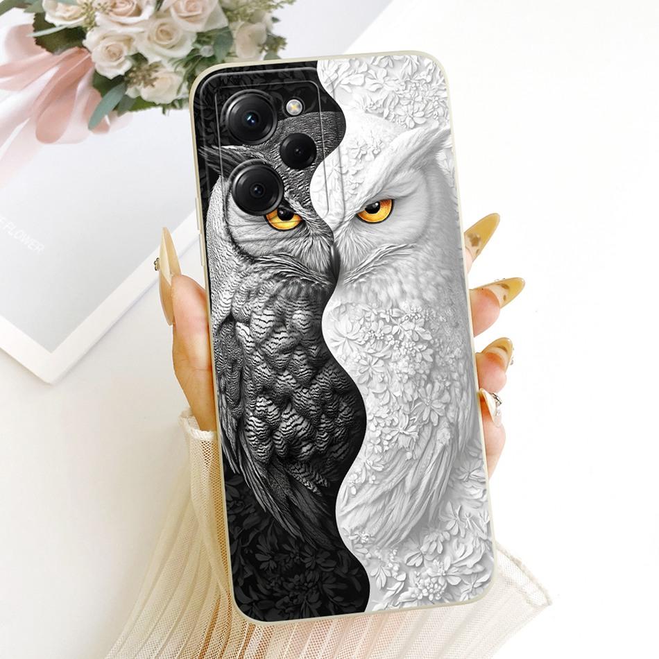 For Xiaomi Poco X5 Pro 5G PocoX5 Fashion Dusk Beach Painting Phone Case For Poco X 5 X5Pro Soft Silicone Covers Bumpers