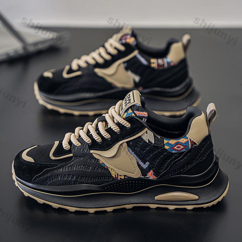 Fashion Men's Shoes 2025 Spring New Fashion Casual Shoes Men Comfort Platform Man Anti-slip Wear-resistant Sport Shoes Zapatillas Hombre