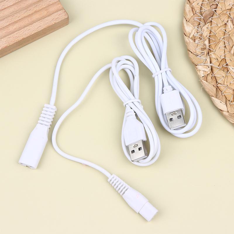 0.8/1M Usb Cable Charging Line Copper Hole Suit 5V Flashlight Shaver Hair Clipper Wire Single Hole 1.5 1.8 2.3