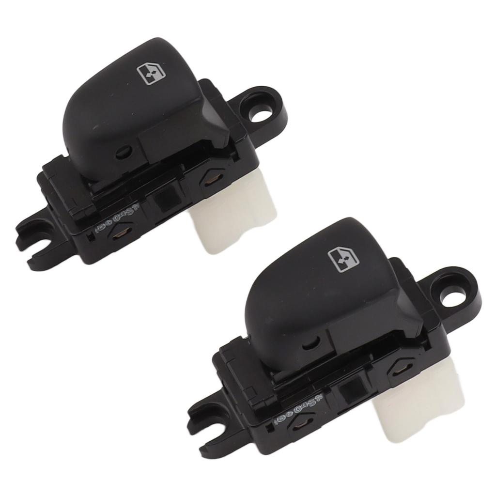 2PCS Rear Door Window Switch Left Right Impact Proof 25411 1KL5 for Tiida Altima Sylphy Qashqai