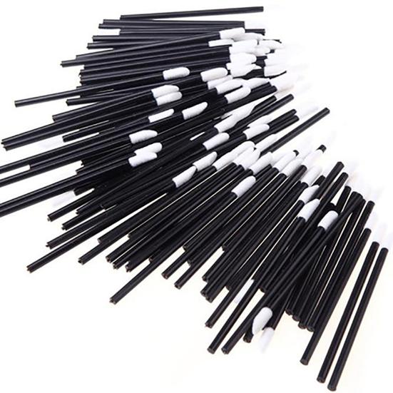 Fiber Lip Brush 9 Cm 100 Pcs