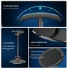 Premium Metal Headphone Stand with Desktop Storage and Display
