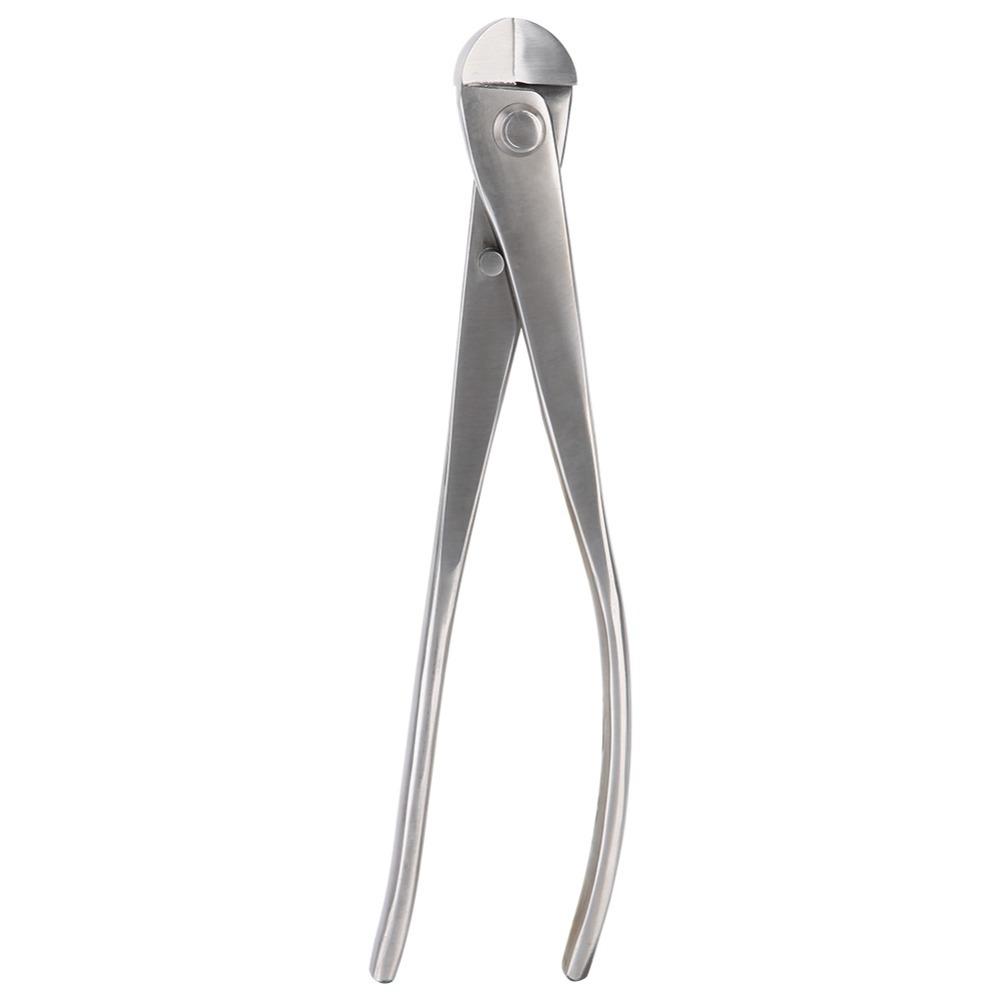 Silver Garden Shears Concave Edge Bonsai Scissors Durable Pruning Shears For Bonsai