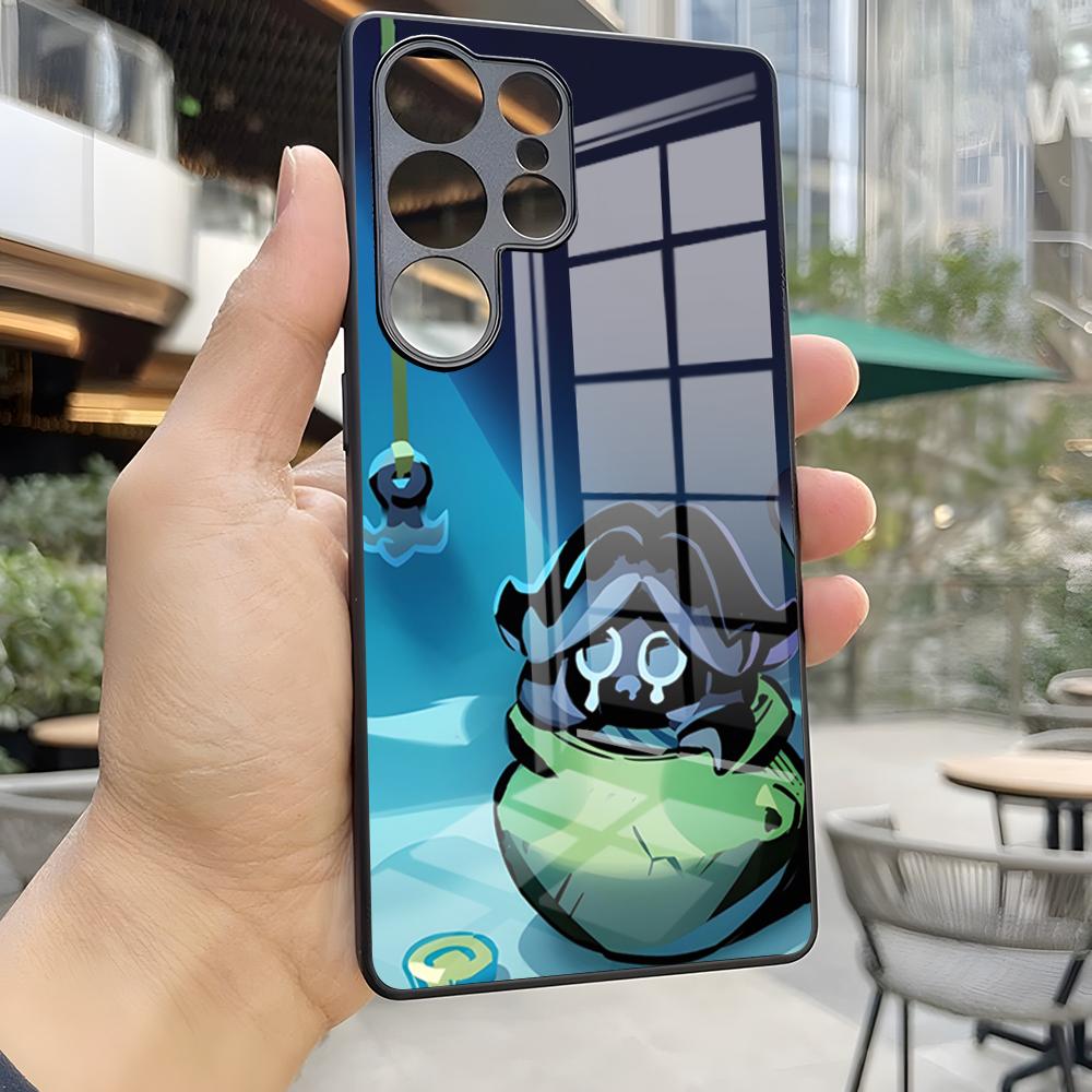 C-Cookie Run K-KingdomS Phone Case For S25 Ultra Samsung S26 S24 Fe S22 S20 S23 21 Plus A54 A34 A53 A16 Glass Cover