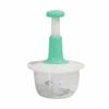Manual Press Vegetable Mincer Removable Handheld Food Chopper Garlic Mincing Machine  for Home
