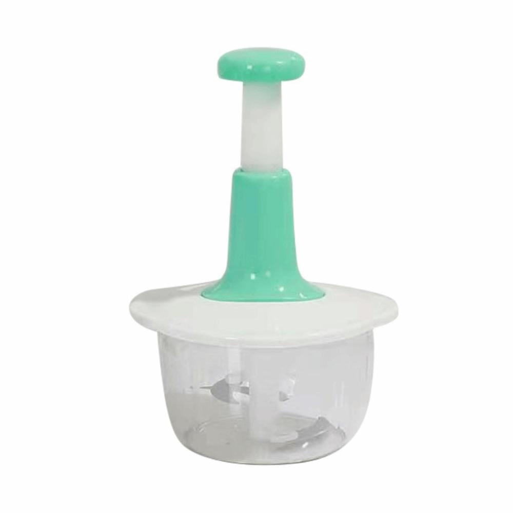 Manual Press Vegetable Mincer Removable Handheld Food Chopper Garlic Mincing Machine  for Home