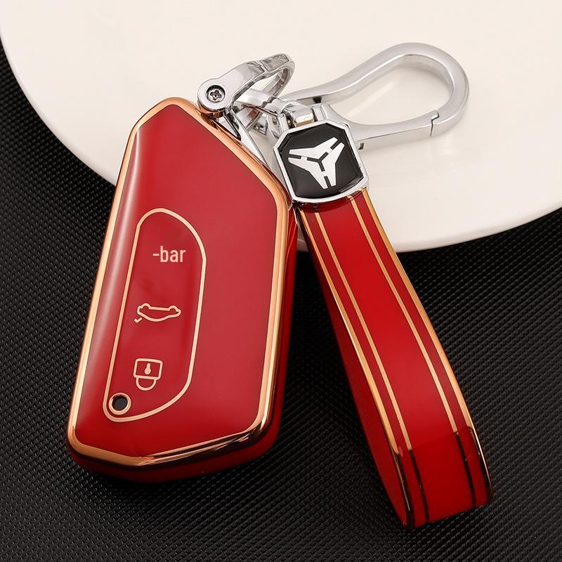 Volkswagen Compatible Key Case: Golf 8, ID.4 X, Crozz, Lamando L, ID.3, Female ID.6, Talagon, Teramont X Shell Buckle.