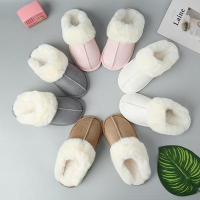Nieuwe Plus Size Huis Zachte Antislip Pantoffels voor Heren en Dames Binnen en Buiten Warme Katoenen Pantoffels damesschoenen