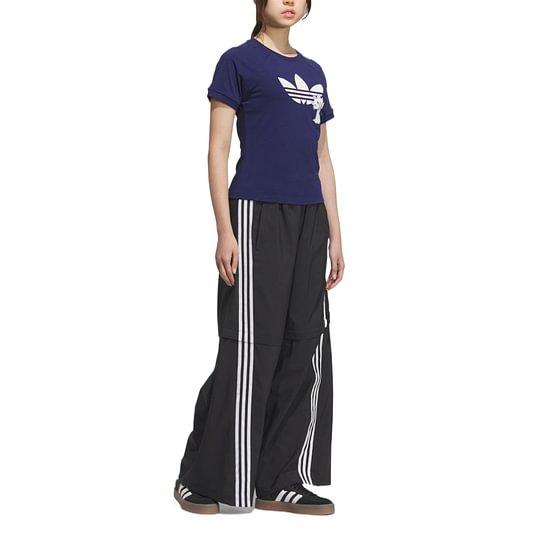 adidas Originals x MALIMAO,LIANMINGKUAN Regular T Shirt Women's Dark Blue KC3096