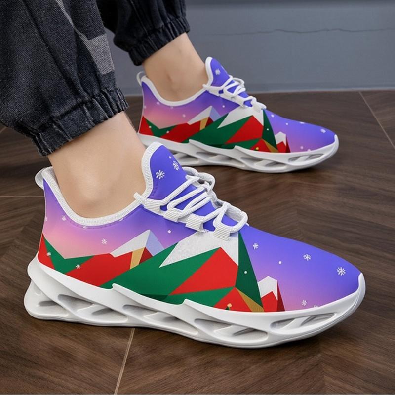 YRZL Mens Athletic Shoes 2025 Breathable Lightweight Sneakers Non Slip Training Shoes Comfortable Sports Walking Shoes For Men