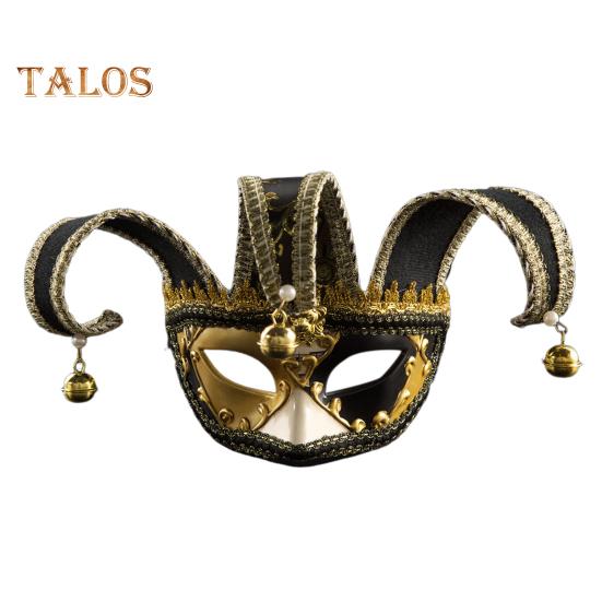 

Аніме Венеція Маска Шут Косплей Костюм Реквізит Дзвоник Декор Хеллоуїн Різдво Половина обличчя Закриває Карнавал Діонісія Класична Італія Маска чорний