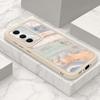 Watercolor Marble Case For Samsung S26 S25 Ultra S24 S23 S22 S21 FE A18 A54 A55 A16 A26 A36 A56 A17 A27 A37 A57 5G Shockproof Bumper Cover