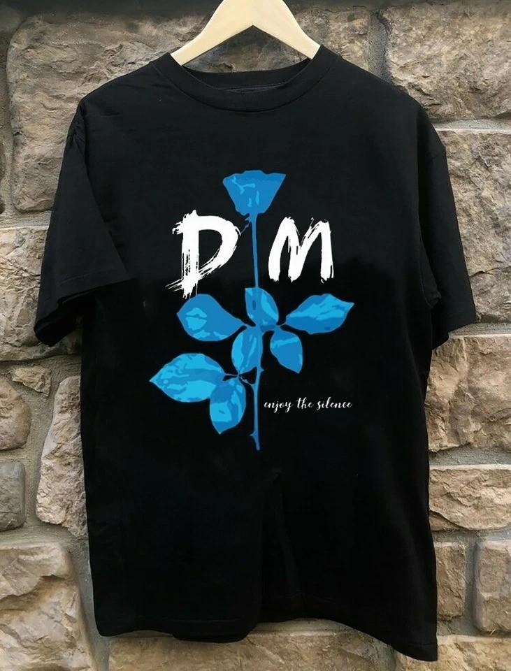 Rare Depeche Mode Enjoy The Silence Black All Size Unisex T-Shirt CS299 Unisex T-Shirt XXL