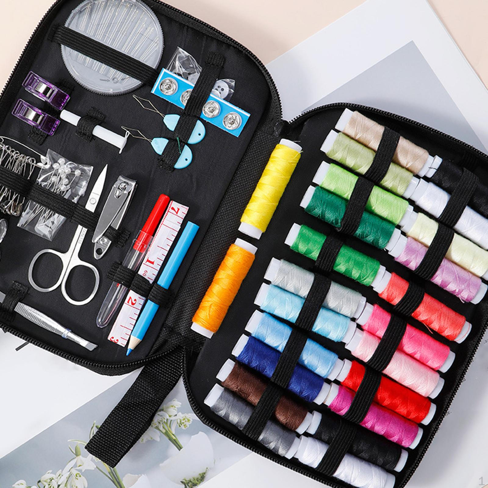 

Travel Sewing Kit Emergency Supplies Essentials for Grandma Beginners