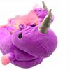 Unicorn Rainbow Winter Slippers For Women, Children, Warm 35-38