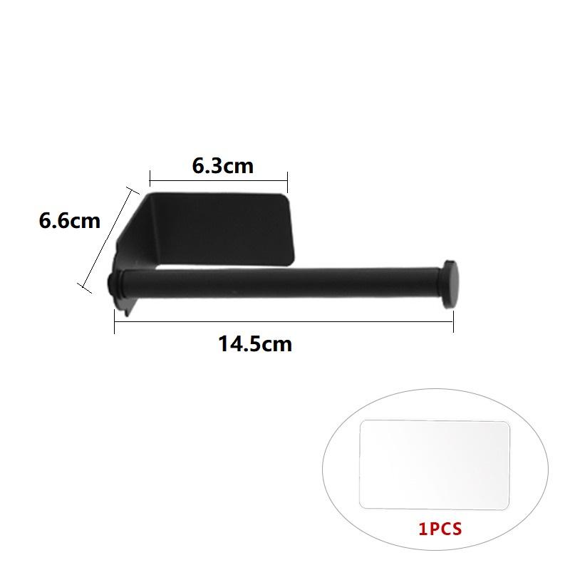 Punch-Free Toilet Paper Holder Self Adhesive Bathroom Kitchen Stainless Steel Toilet Roll Holder Wall Organizer Home Accessories