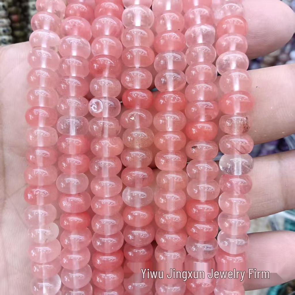 100 Natural Stone 5x8mm Abacus Beads for Jewelry Making – Bracelets & Necklaces