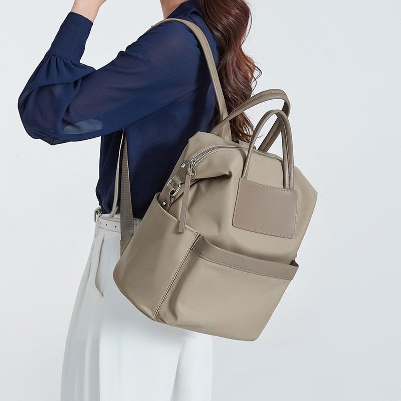 Korean Style Women's Oxford Cloth Backpack with Large Capacity and Light Weight
