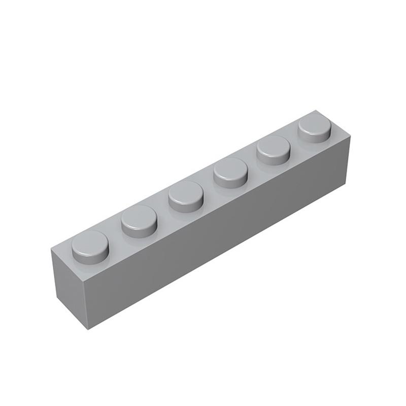 Non-Toxic Moc 10Pcs 3009 1X6 Bricks Building Blocks High-Tech Plate Board Assemble Educational Particle Idea Toys Children Birthday Gift