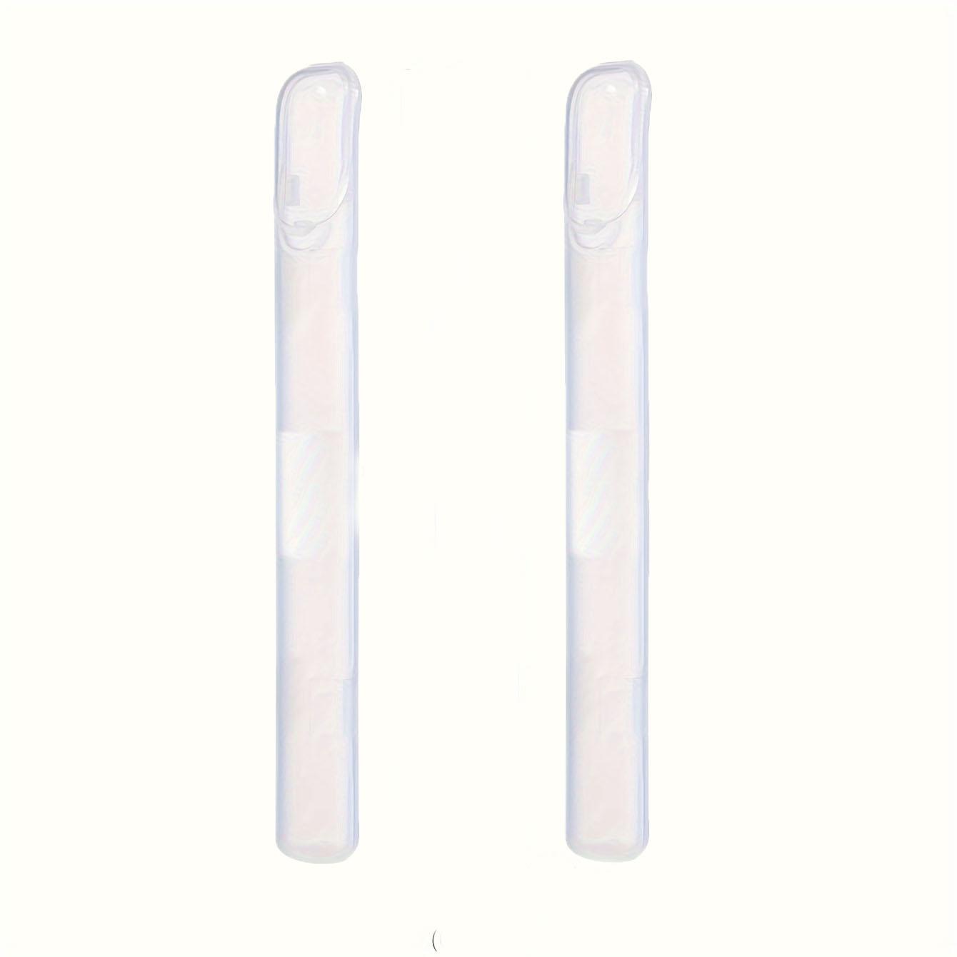

Clear Plastic Makeup Brush Organizers - Lightweight Travel Case with Freestanding Design & Secure,Portable Cosmetic Tool Holder