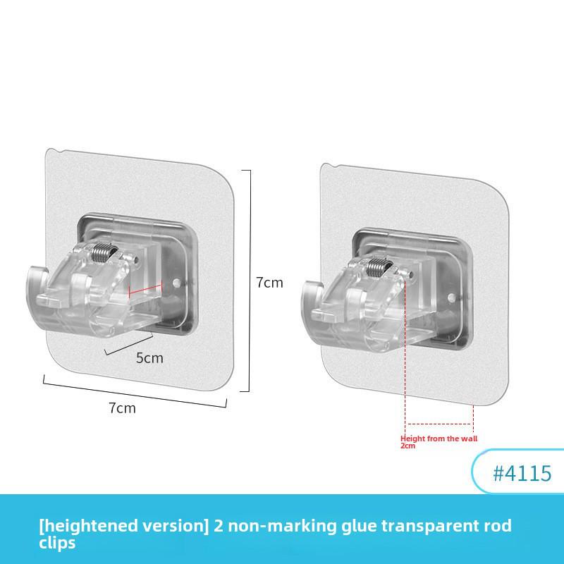 Punch-Free Telescopic Multi-Functional Shower & Clothes Drying Rod