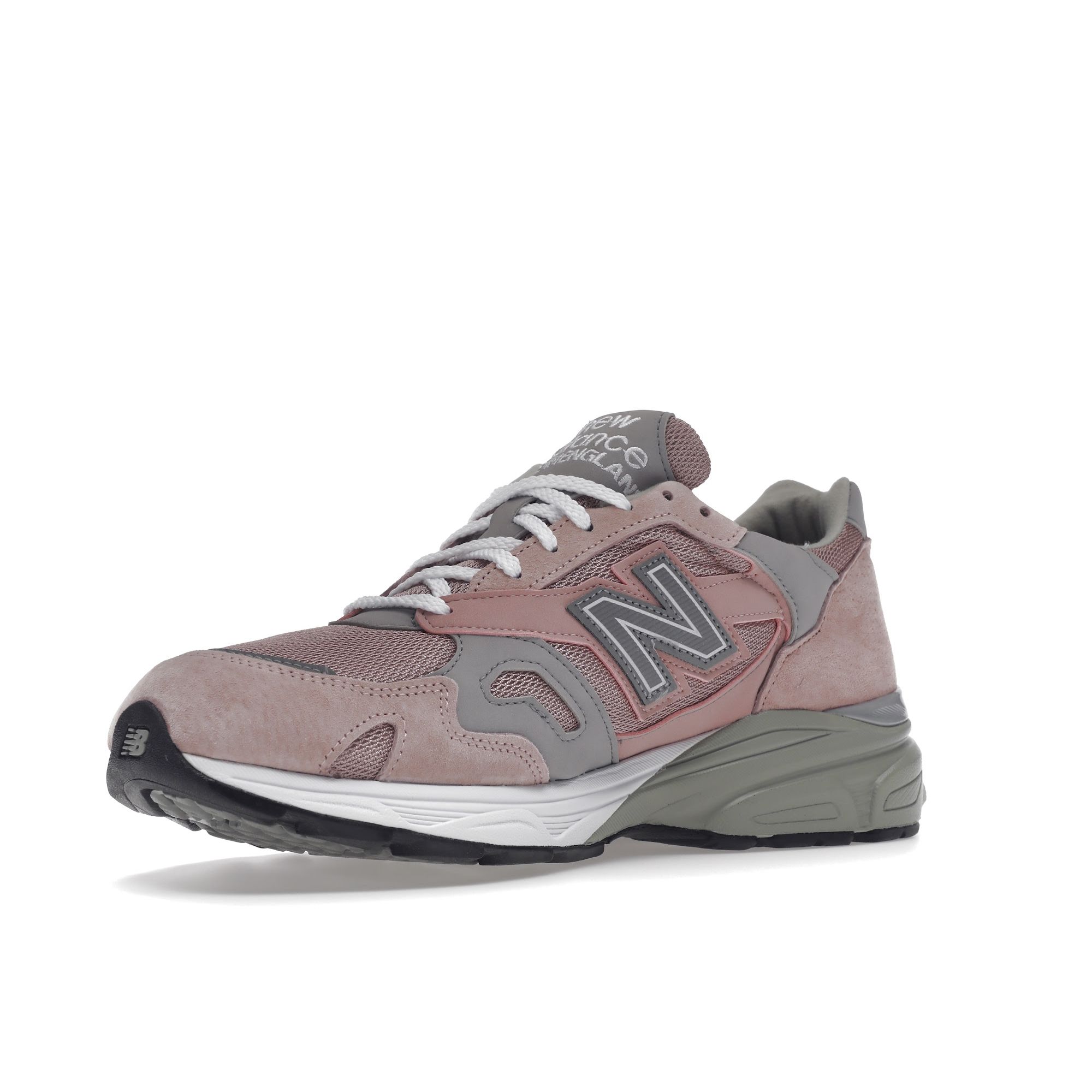 New Balance 920 Made in England Розово-серые мужские кроссовки Белые M920PNK 42.5 — фото 4