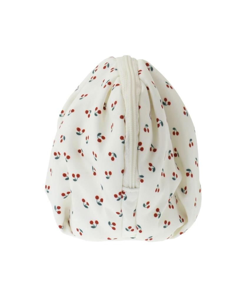 Maison de Fleur Cherry Print Pouch, Women's, Ivory