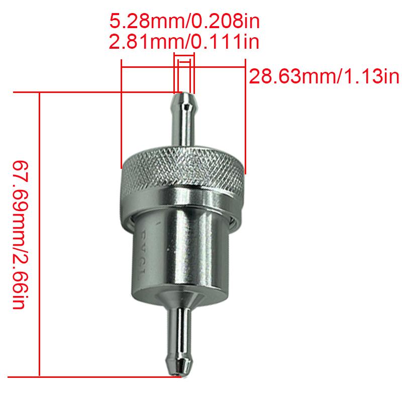 12 Type Universal Air Diesel Filter Parking Heater Parts Fuel Oil Filter Water Separator Replacement Fit Truck Bus Caravan Boat