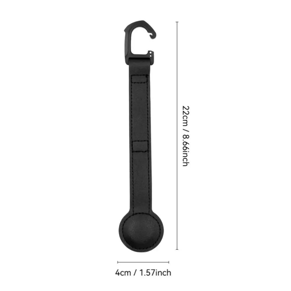 PU-Leder Cowboyhut-Halter für LKW Platzsparend Einfache Montage Kopfstützen-Hutclip-Aufbewahrung Multifunktional Hält die Hutform