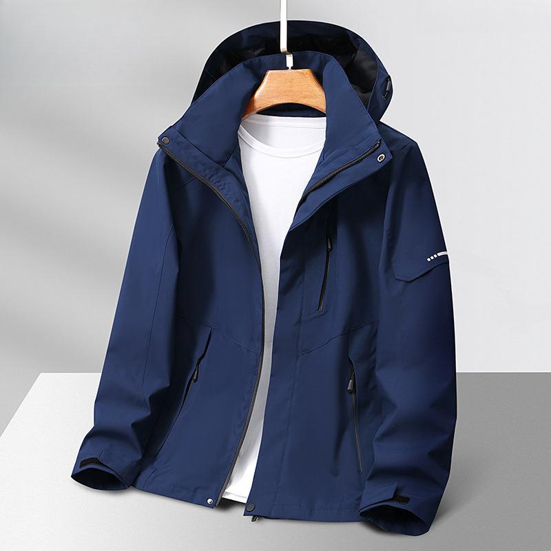 Jackets Men's and Women's Single-layer Jackets Outdoor Loose Windproof and Waterproof Travel Jackets