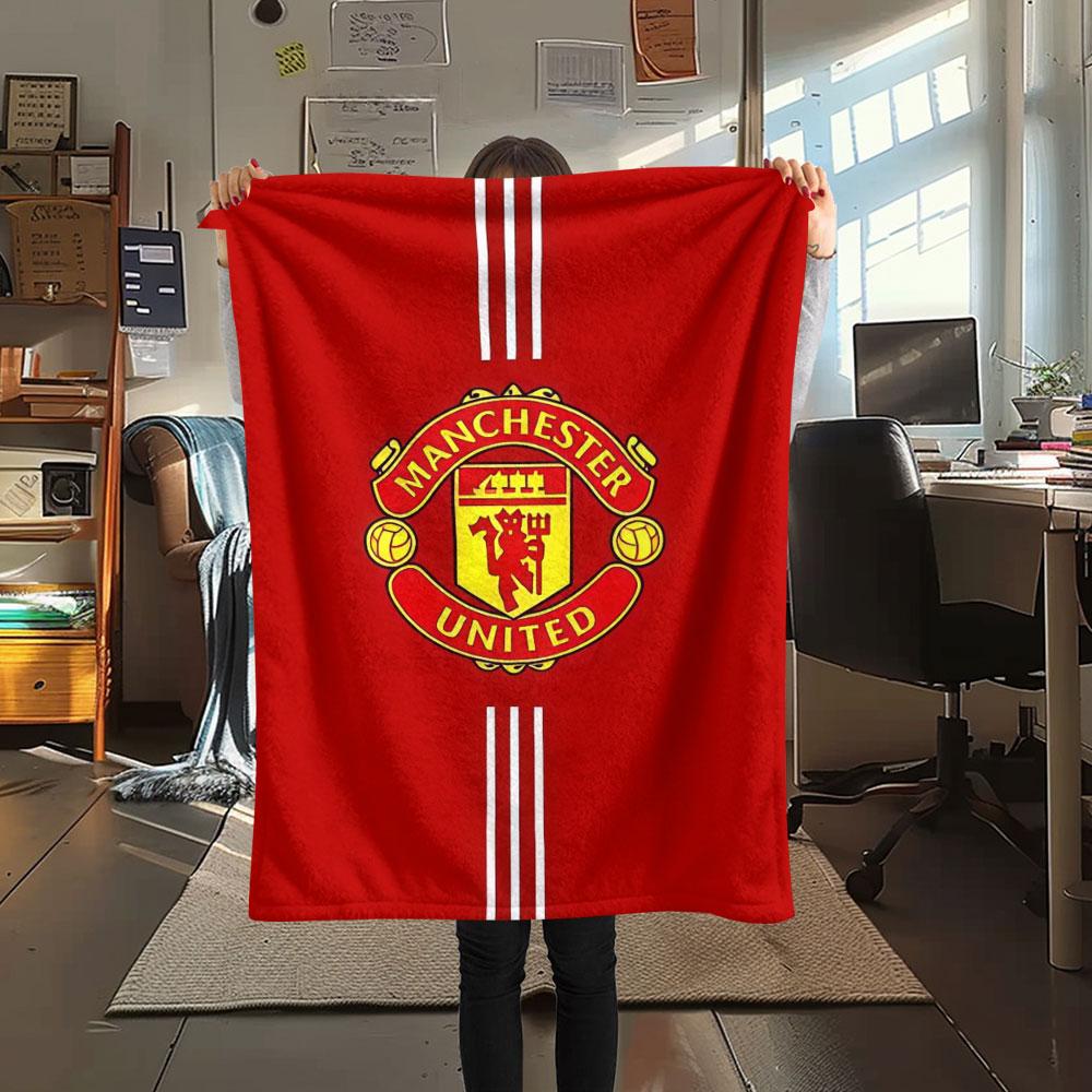 Eternal MUFC Spirit Blanket, High Quality Comfortable for All Seasons, Home Decor, Warmth and Comfort