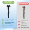BAS01003 Air Box Bolt Screws Replaces (5 Pack) Compatible with GM Style Air Box, Air Box Screws Replace Part Number 6509605AA, 11549031 for Chrysler,