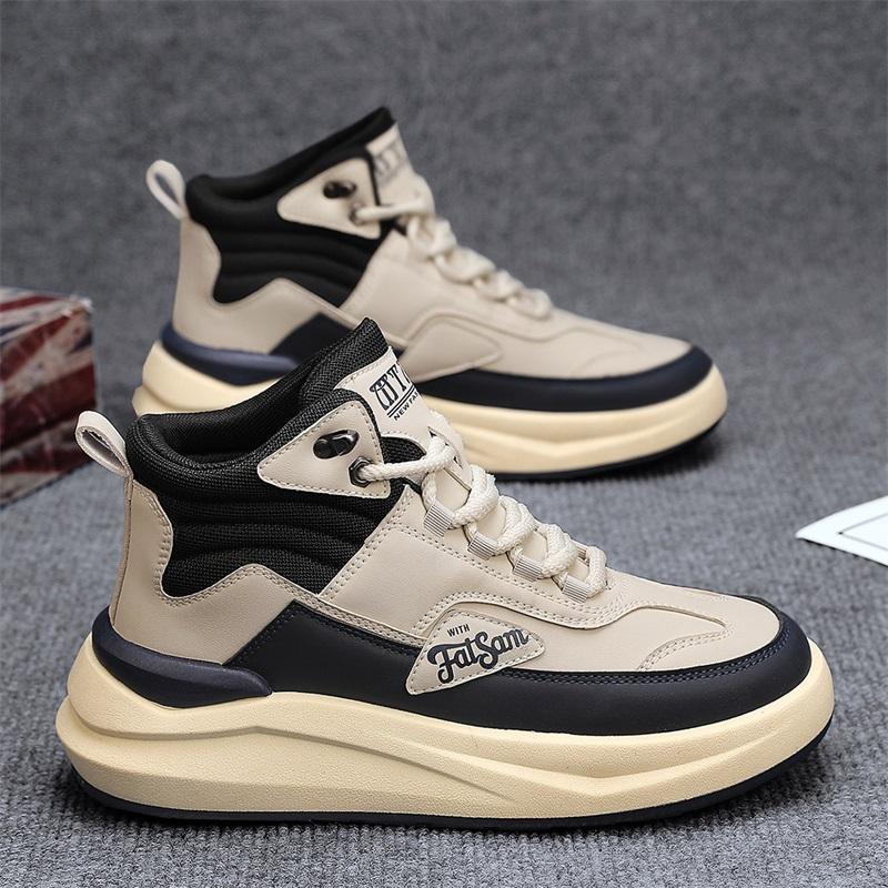 Autumn 22 high-top casual shoes show high sports shoes student running dad shoes 39